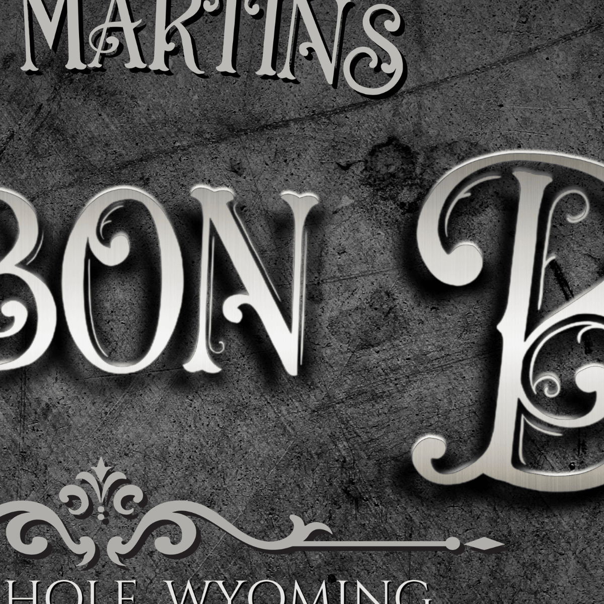 Bourbon Bar Sign featuring vintage design and personalized elements, perfect for home bar decor.
