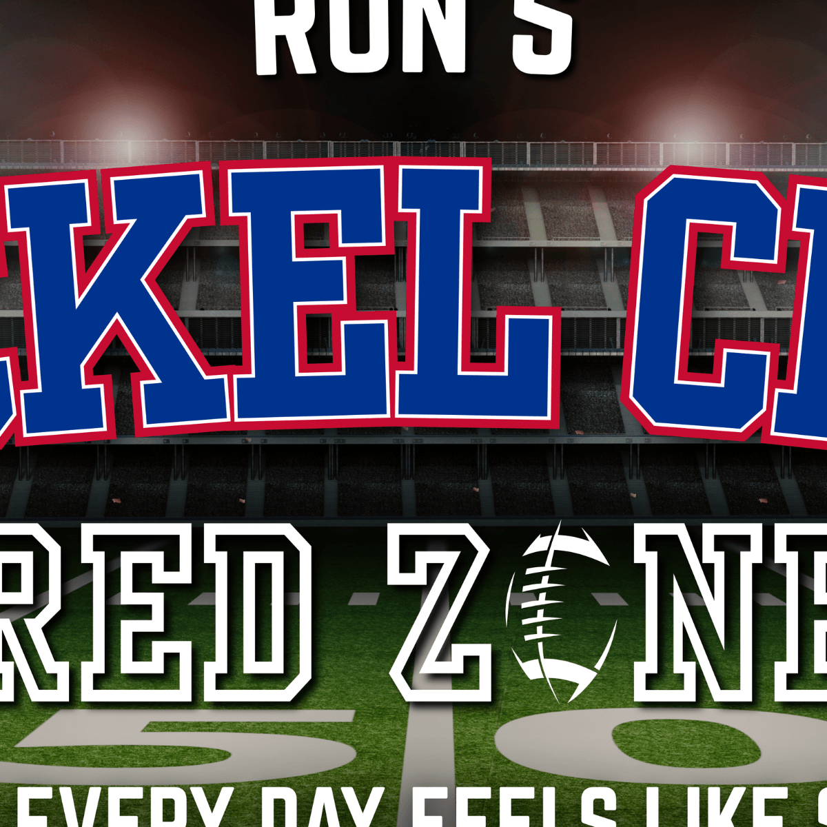 Buffalo Football Sign featuring personalized Nickel City design for man cave wall art.